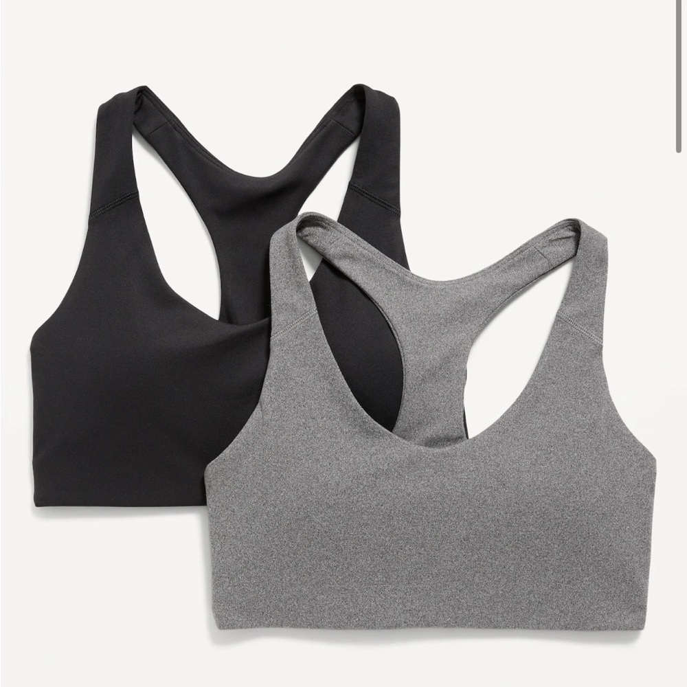 OLD NAVY POWERSOFT SPORTS BRAS (TWO PACK)
